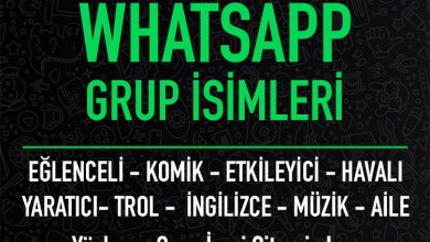 whatsapp grup isimleri