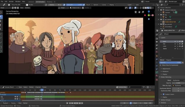 blender animasyon programı