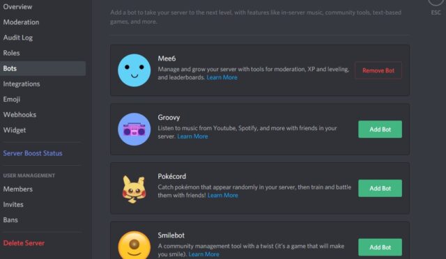 discord botları